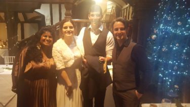Happy Couple Wedding Surrey Band Party Duo